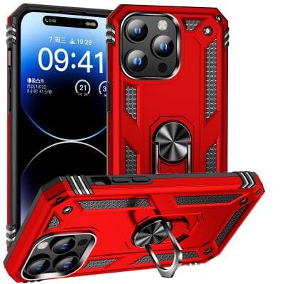 iPhone 15 Pro Zore Vega Yüzüklü Kapak