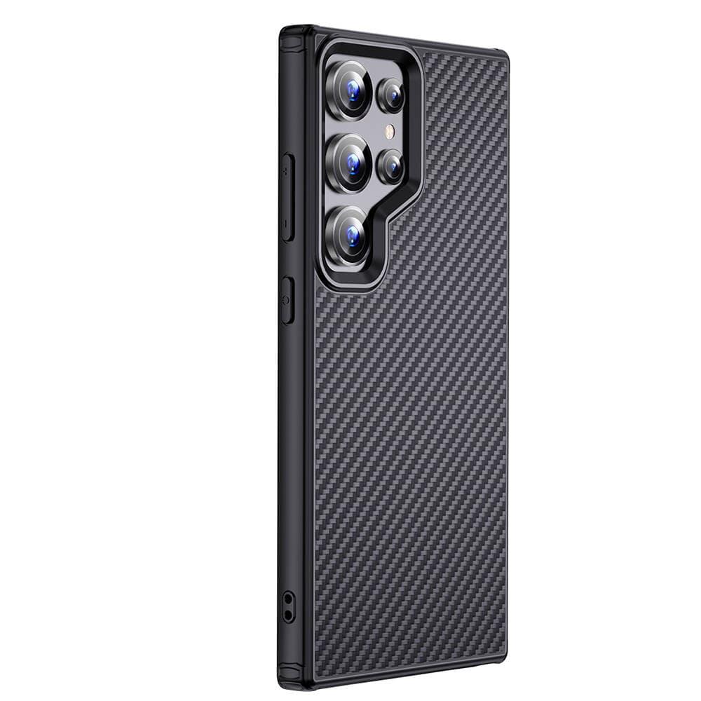 Galaxy S24 Ultra Aramid Karbon Fiber MagSafe Kılıf (Wlons Radison)