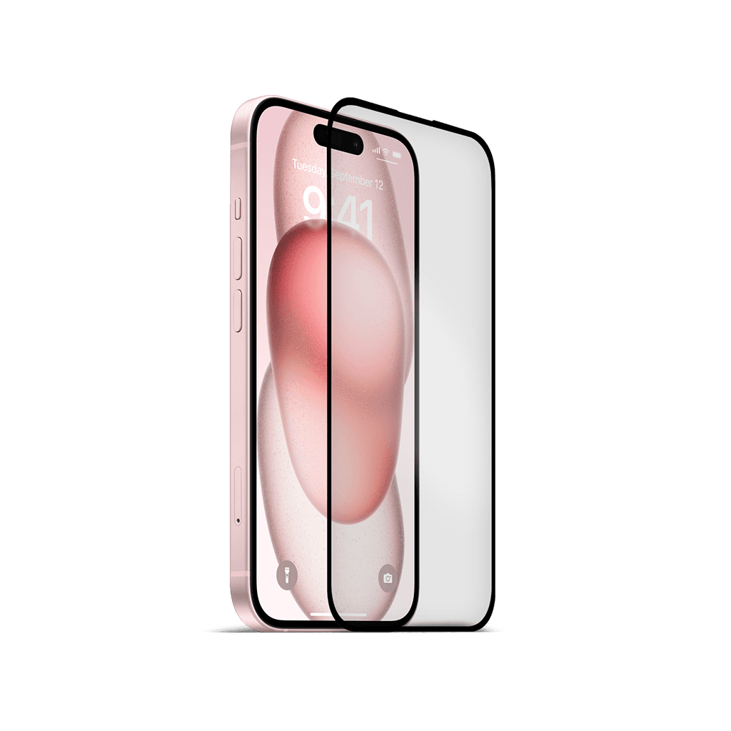 ttec AirGlass EdgeColor Cam Ekran Koruyucu iPhone 15