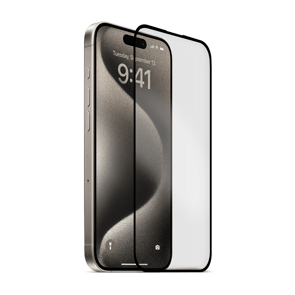 ttec AirGlass EdgeColor Cam Ekran Koruyucu - iPhone 15 Pro Max