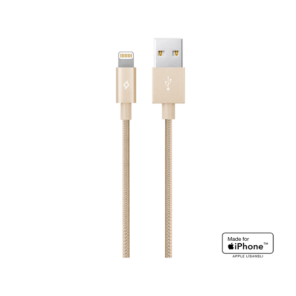 ttec AlumiCable MFi USB-A - Lightning Şarj Kablosu