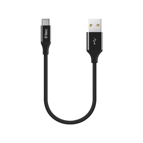 ttec AlumiCable Mini 30cm USB-A - USB-C Şarj Kablosu