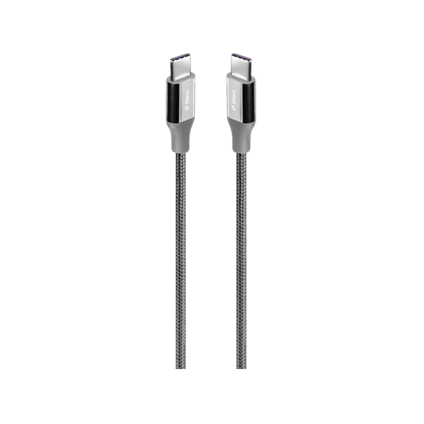 ttec AlumiCable USB-C - USB-C 300cm 60W PD/QC Hızlı Şarj/Data Kablosu Uzay Grisi
