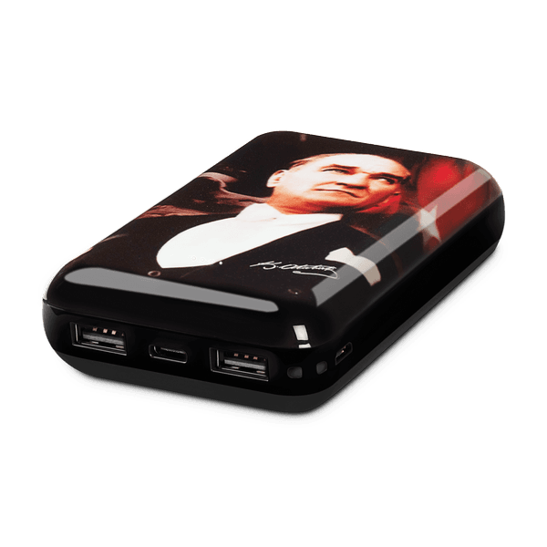 ttec ArtPower Atatürk Portre 10.000 mAh Taşınabilir Şarj Aleti / Powerbank