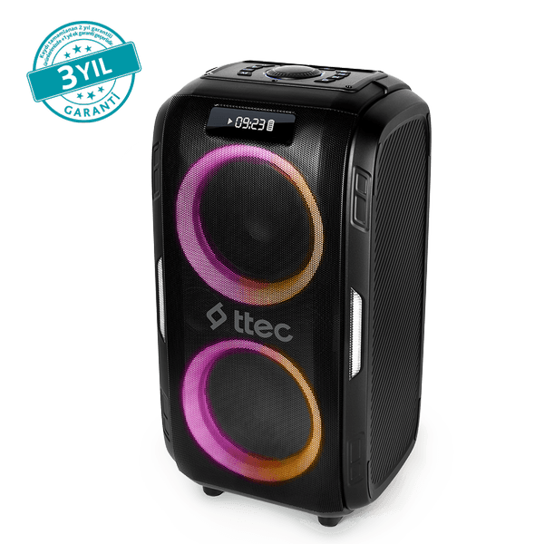 ttec Carnival Pro 120W Taşınabilir Kablosuz Bluetooth Parti Hoparlörü