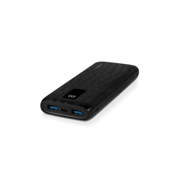 ttec PowerSlim Trio LCD 10.000mAh PD 22,5W Dahili Kablolu Taşınabilir Şarj Aleti / Powerbank