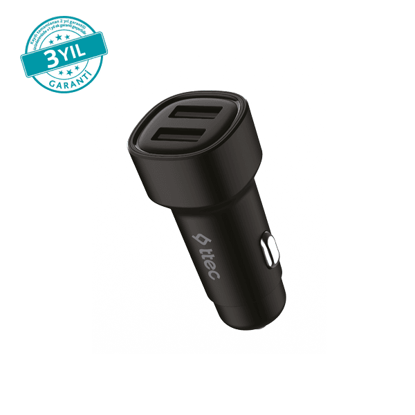 ttec SmartCharger Duo 3.1A Araç Şarj Aleti Çift USB