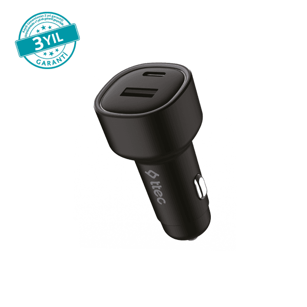 ttec SmartCharger Duo PD 83W Araç Hızlı Şarj Aleti