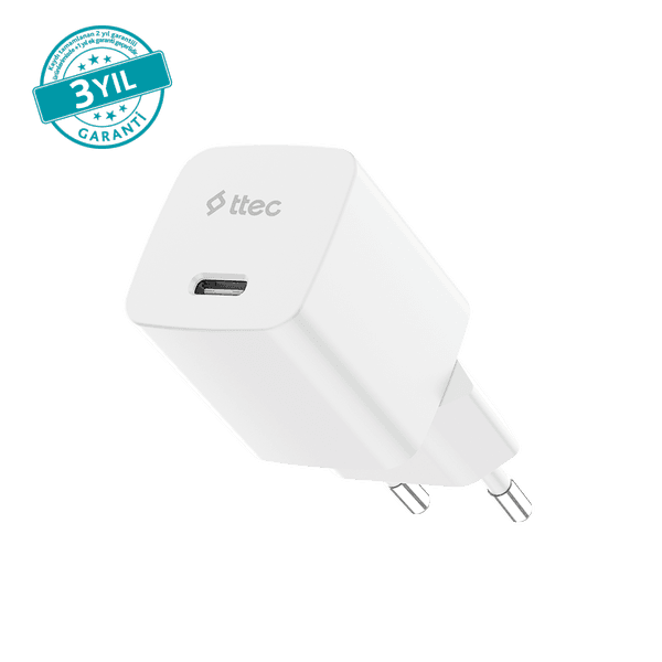 ttec SmartCharger GAN 45W AVS PD Seyahat Hızlı Şarj Aleti