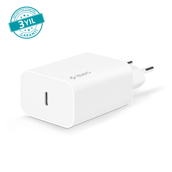 ttec SmartCharger PD 30W USB-C Seyahat Hızlı Şarj Aleti
