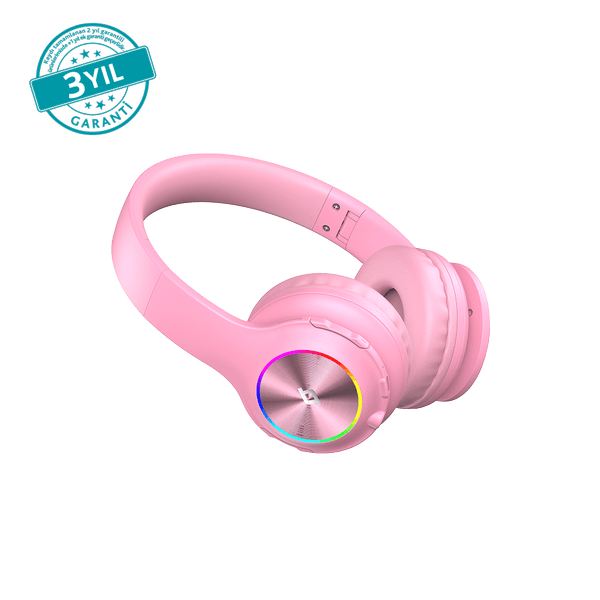 ttec SoundBuddy Funled LED Işıklı Kulaküstü Kablosuz Bluetooth Çocuk Kulaklığı
