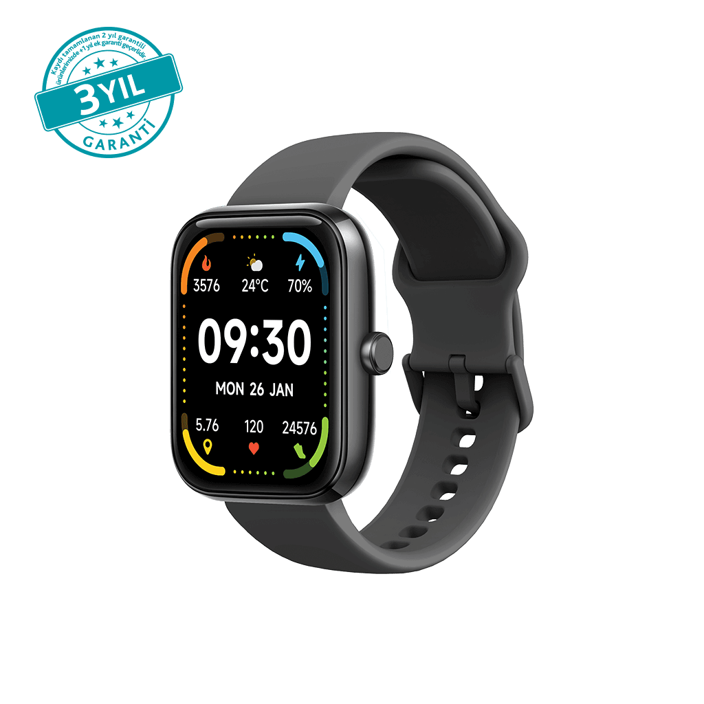 ttec Tempus 47 mm Dikdörtgen Kasa Akıllı Saat