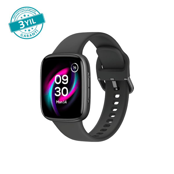 ttec Tempus Pro 46 mm AMOLED Ekranlı Dikdörtgen Kasa Akıllı Saat
