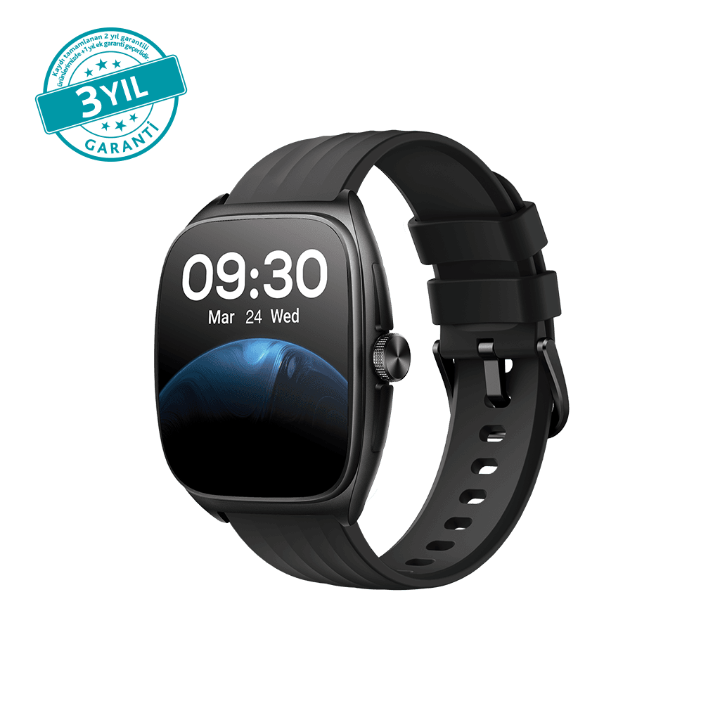ttec Tempus Pro 46 mm AMOLED Ekranlı Kavisli Dikdörtgen Alüminyum Kasa Akıllı Saat
