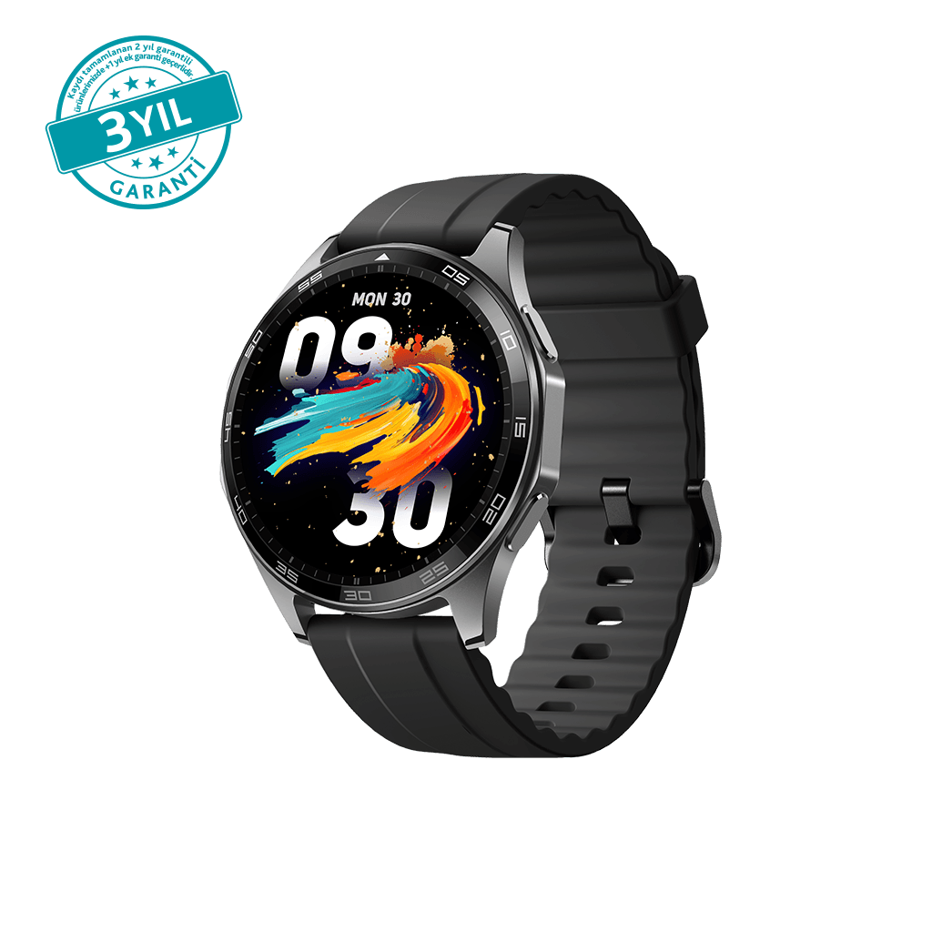 ttec Tempus Pro 47 mm AMOLED Ekranlı Yuvarlak Kasa Akıllı Saat