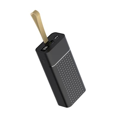 Zore B-33 Askılı LED Göstergeli Powerbank 30000 mAh