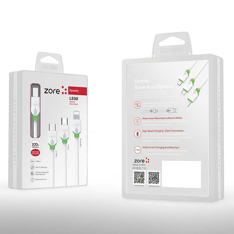 Zore LS32 Micro USB Kablo