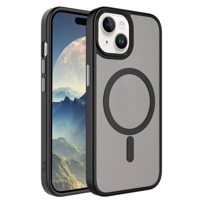 iPhone 15 Plus Zore Flet MagSafe Mat Kapak
